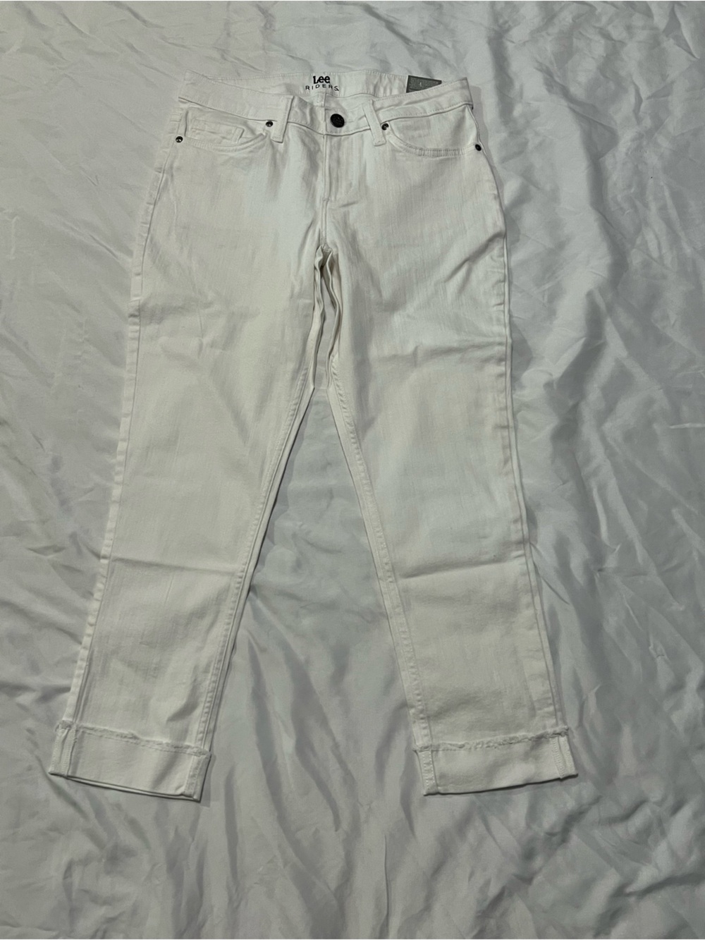 Lee Men's White Chinos